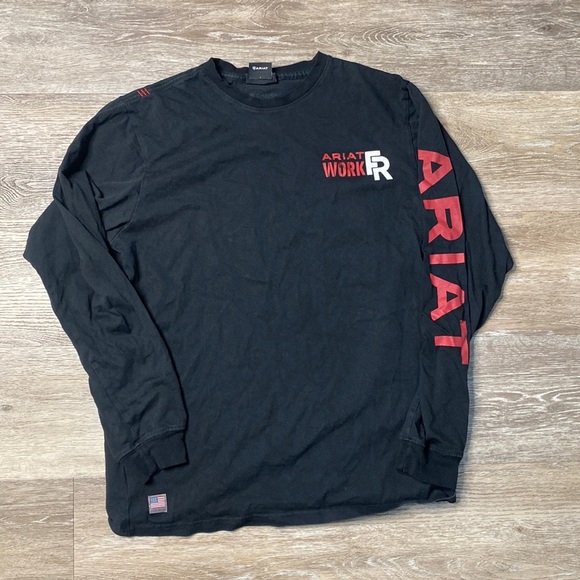 Ariat Other - Ariat mens small black long sleeve essential shirt